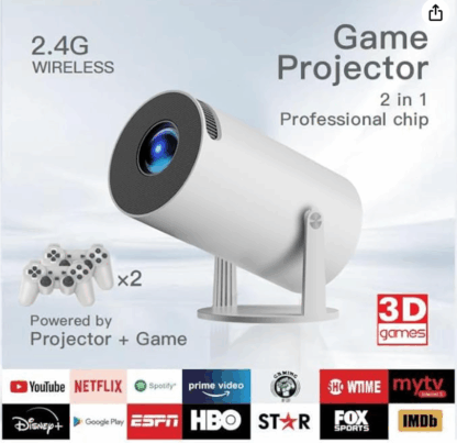 Game Projector 2in1 Professional Chip - Image 5