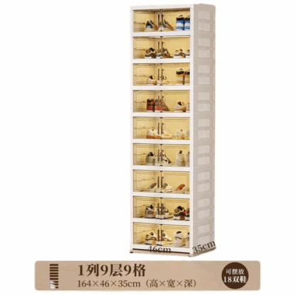 Foldable Shoe Box Rack - Image 3
