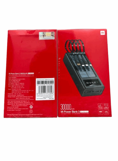 Mi Power Bank 3, 30000mah
