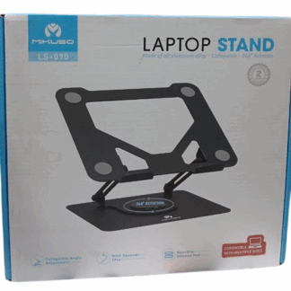 Laptop Stand 360 Rotation, Alluminum Alloy, for 10inches - 17inches laptop