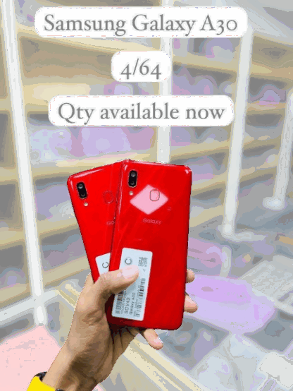 Samsung A30, Used Items