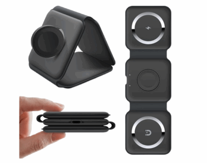 Magnetic Foldable 3-in-1 Wireless Charger - Image 8