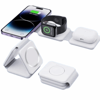 Magnetic Foldable 3-in-1 Wireless Charger