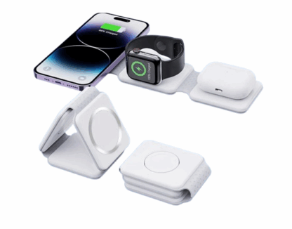 Magnetic Foldable 3-in-1 Wireless Charger - Image 7