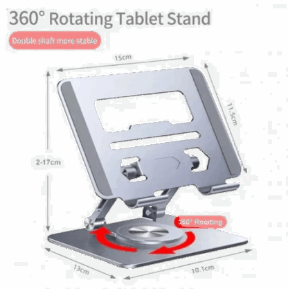 Table Stand 360 Rotation, Metal Material - Image 3