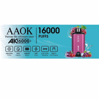 AAOK Vape 16,000 Puffs
