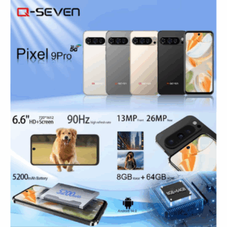 Q-Seven Pixel 9 Pro 5G Mobile, Brand New