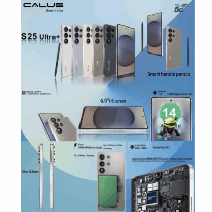 Calus S25 Ultra Plus Mobile, Brand New