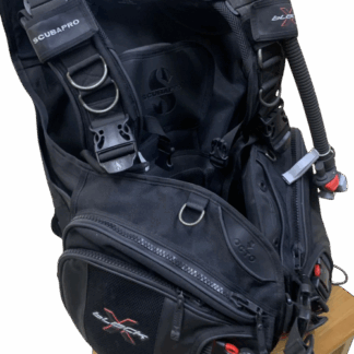 Scubapro X-Black BCD – Size XL (Slightly Used | 2 Dives Only)