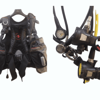 Aqualung BCD & HOLLIS Regulator Set – Fully Serviced, Dive-Ready Gear Combo (Size M)