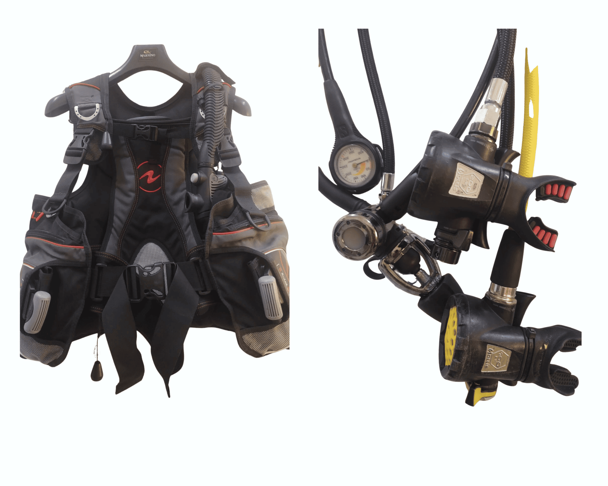 Aqualung BCD & HOLLIS Regulator Set – Fully Serviced, Dive-Ready Gear Combo (Size M)